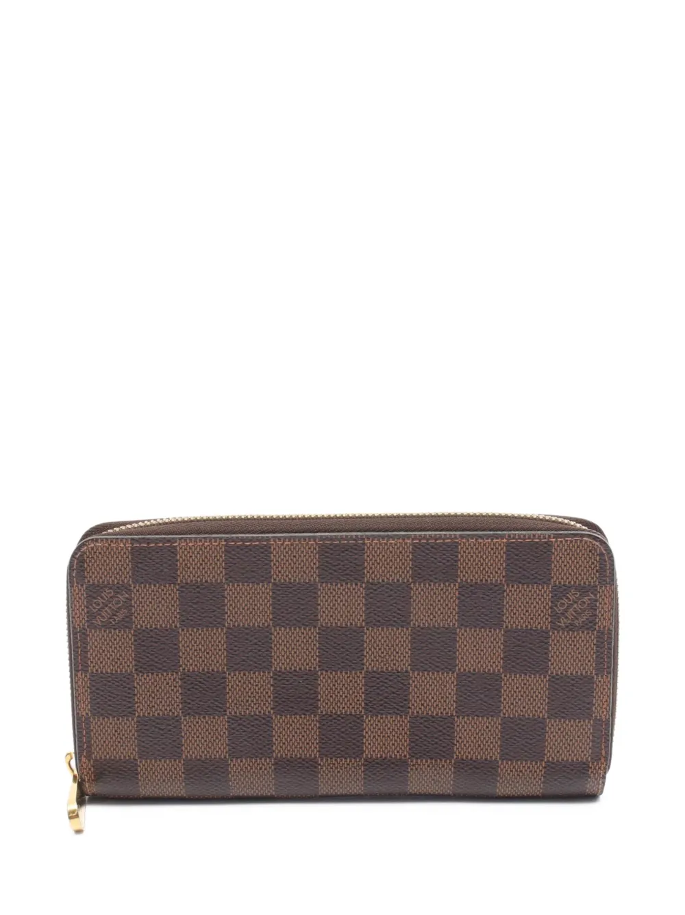 Louis Vuitton Pre-Owned 2017 Damier Ebene Zippy wallet - Marrone