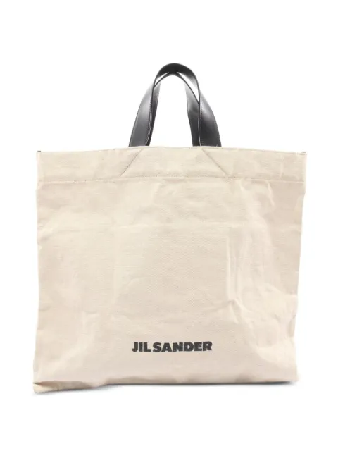 Jil Sander Pre-Owned 2010s flat shopper tote bag