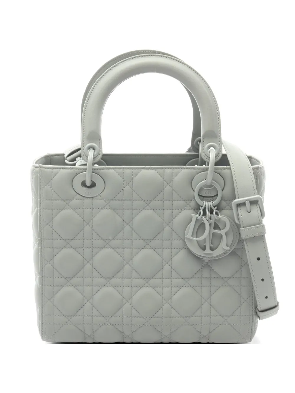 Christian Dior Pre-Owned 2010s medium Lady Dior tote bag - Grün
