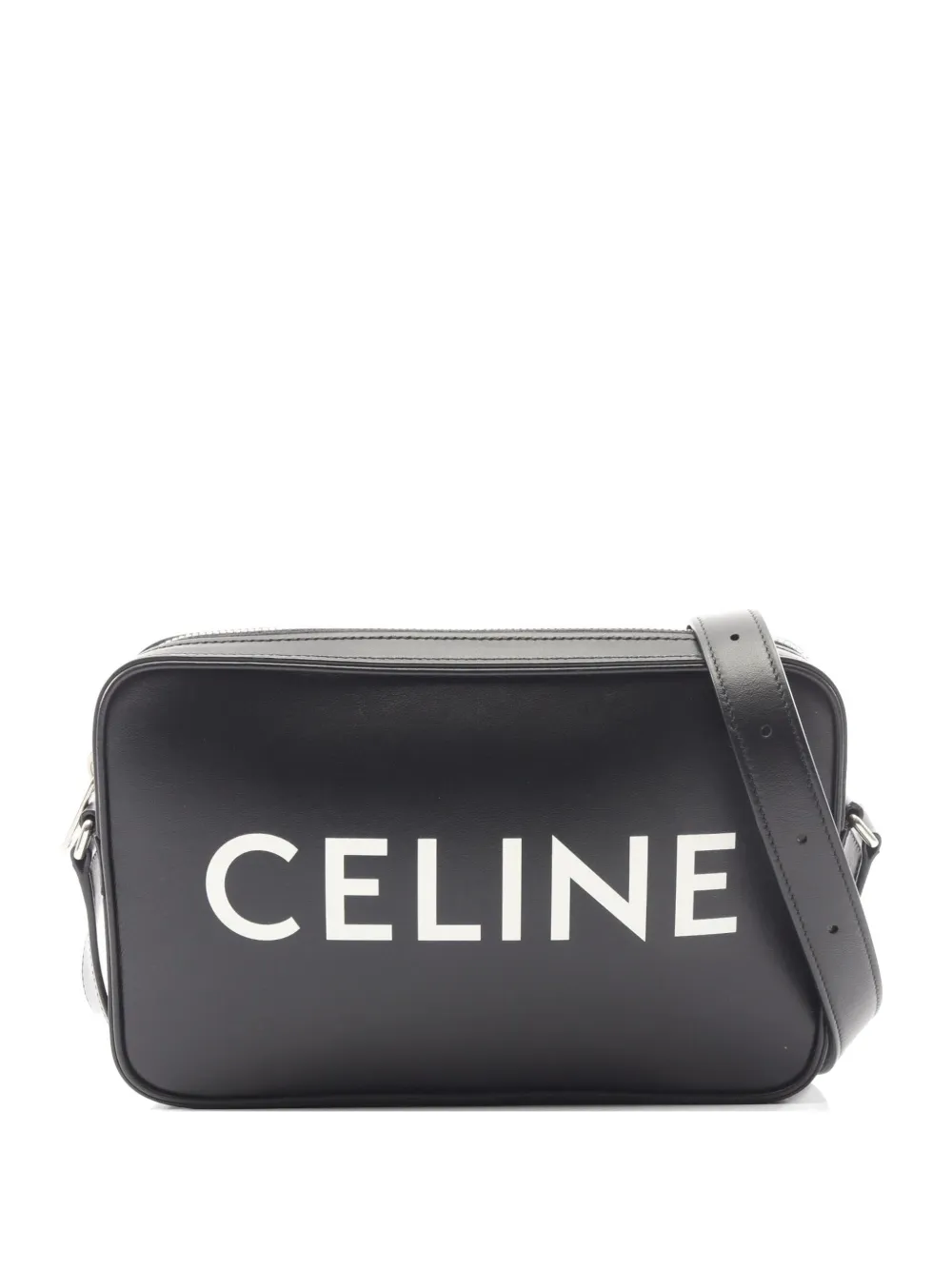 Celine Pre-Owned 2010s medium logo-print messenger bag - Schwarz