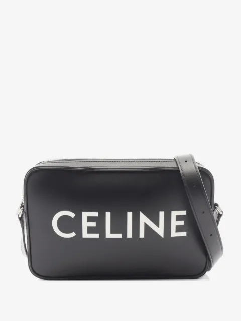 Celine Pre-Owned mochila tipo mensajero mediana con logo estampado 2010