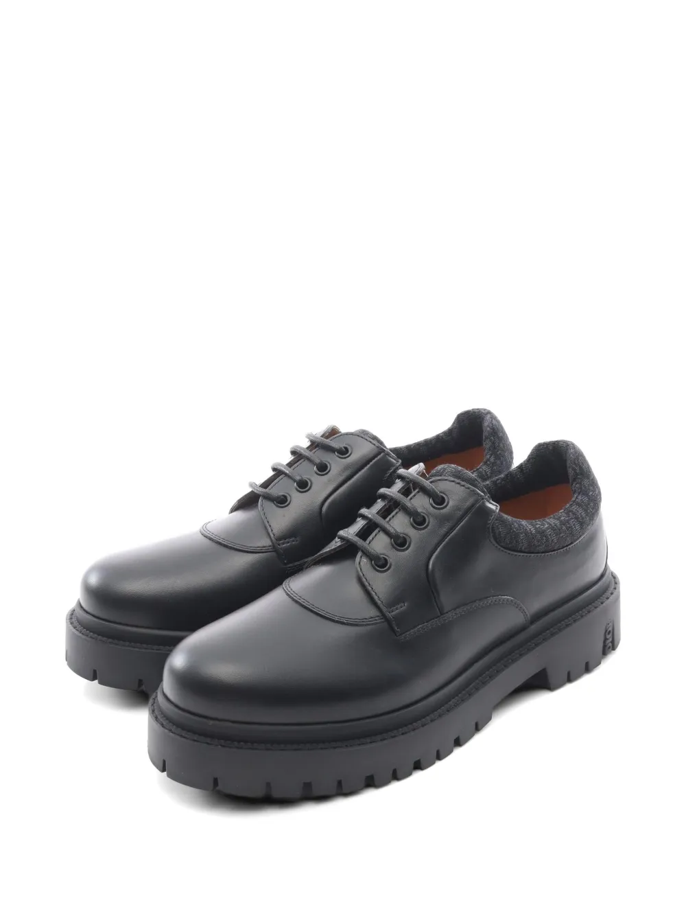 Christian Dior Pre-Owned Explorer III Oblique derby shoes - Black