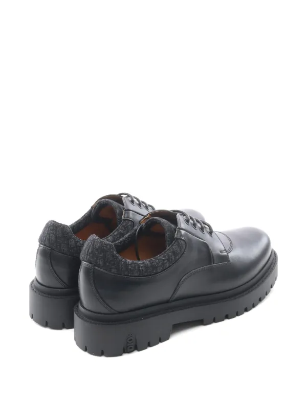 Christian Dior Pre-Owned Explorer III Oblique ダービーシューズ