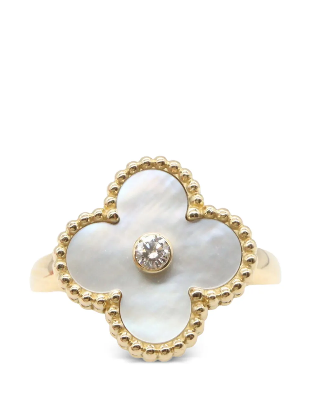 Van Cleef & Arpels Pre-Owned Anello Alhambra - Oro