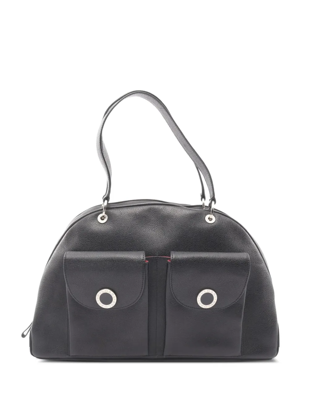 Bvlgari Pre-Owned 2000s leather tote bag - Nero