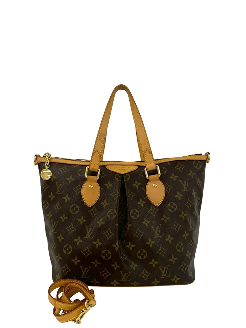 Louis Vuitton Pre-Owned 2009 Monogram Palermo PM satchel - Braun