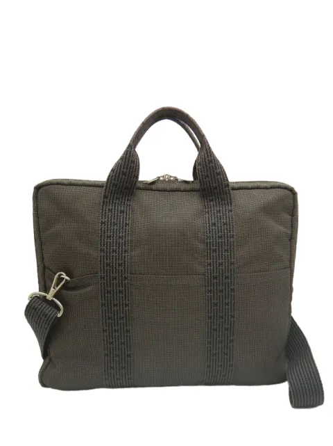 Hermès Pre-Owned 1990-2010 Canvas Herline Porte Documents business bag