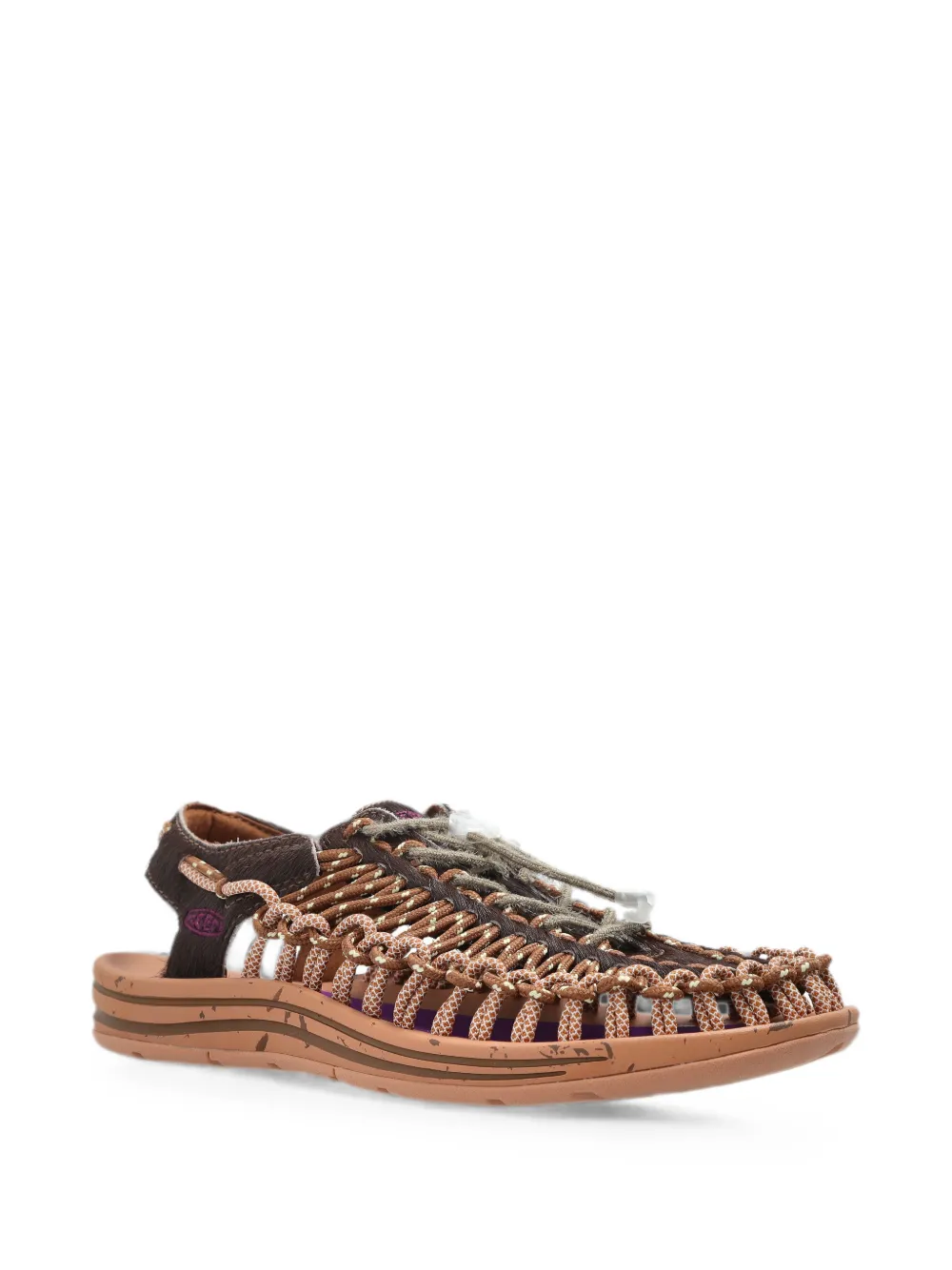 KEEN FOOTWEAR Uneek geweven sandalen Bruin
