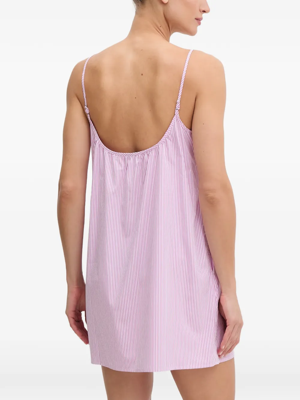 Polo Ralph Lauren Nachthemd met verticale streep Roze