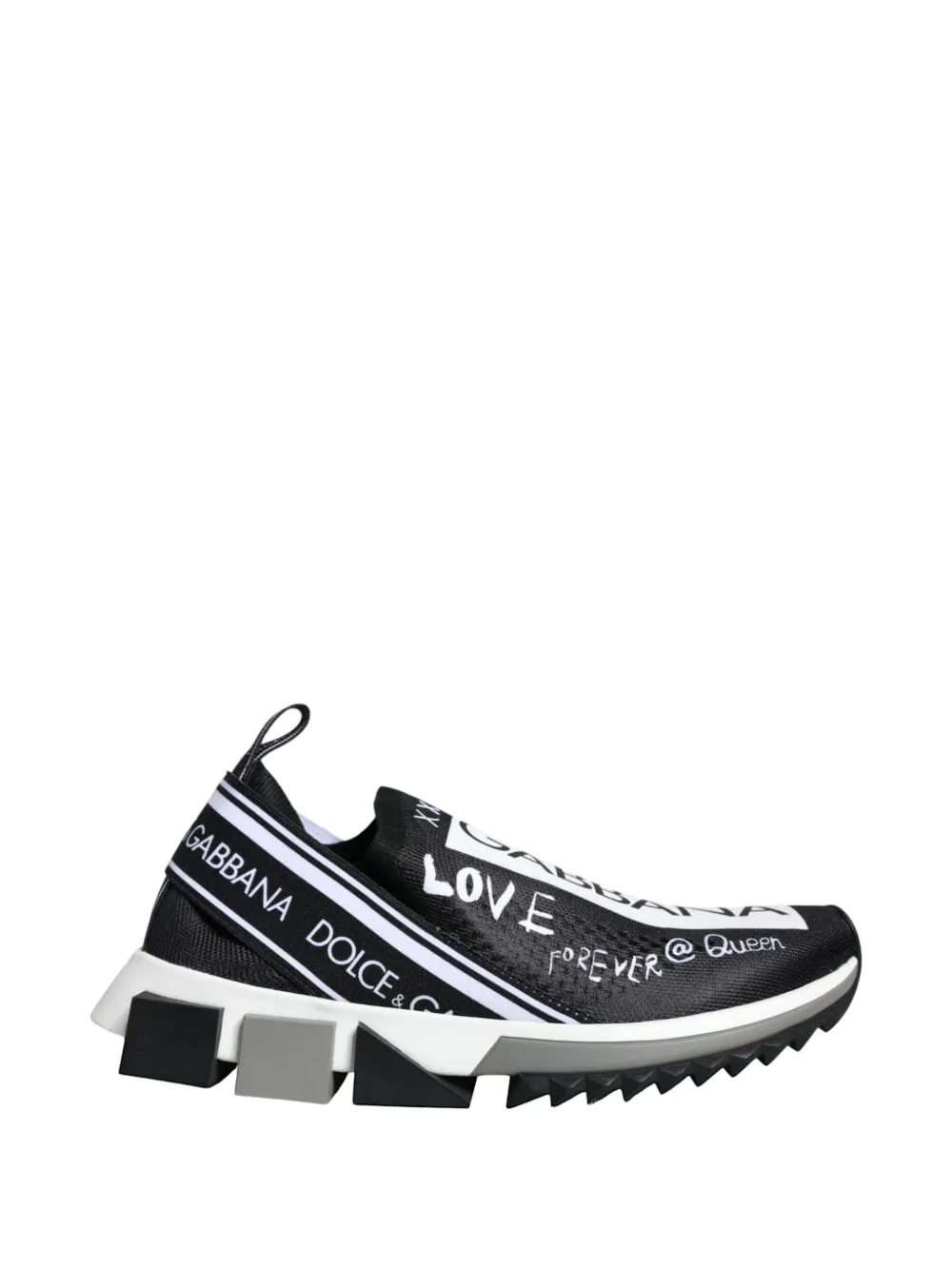 Dolce & Gabbana Sorrento logo-print sneakers - Schwarz