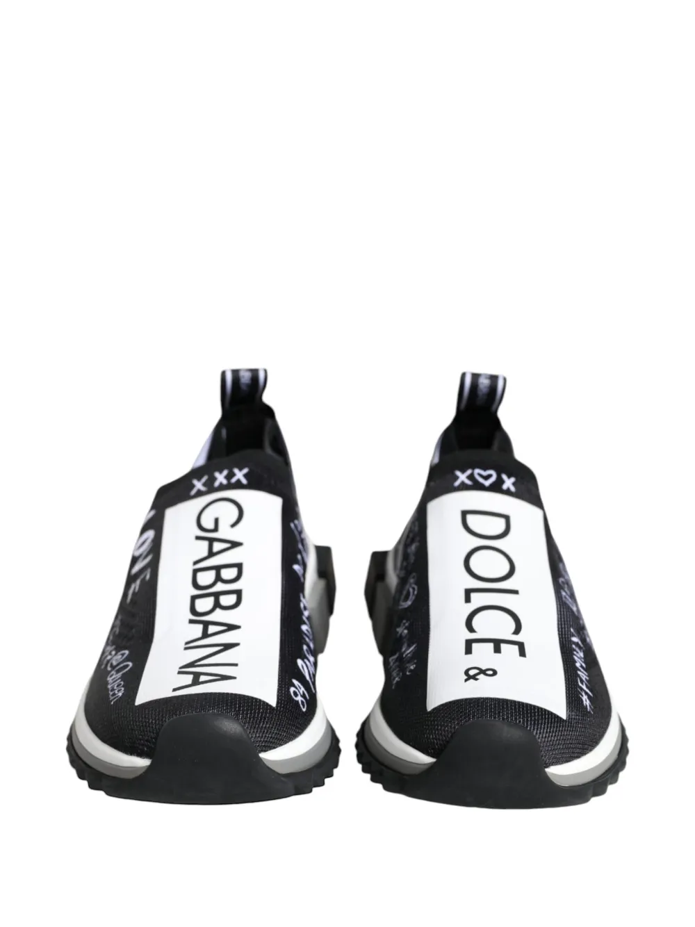 Dolce & Gabbana Sorrento logo-print sneakers Zwart