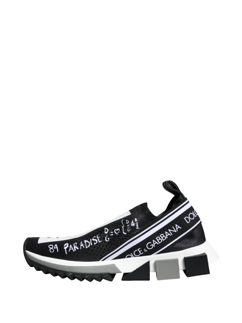 Dolce & Gabbana Sorrento logo-print sneakers Zwart