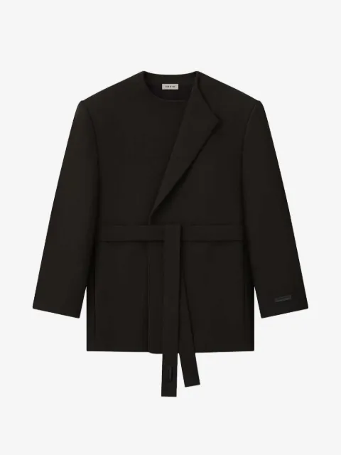 Fear Of God double-weave belted jacket