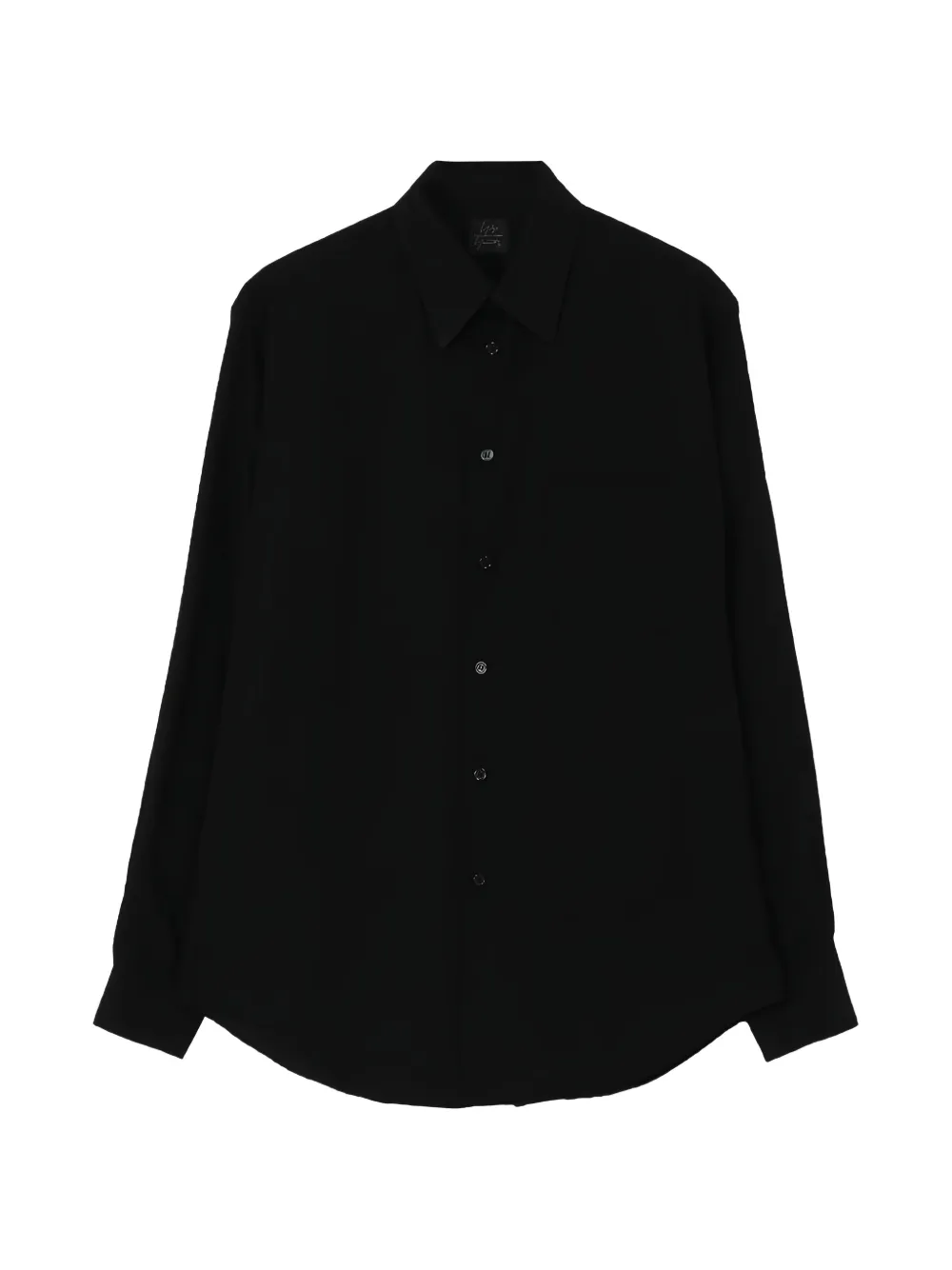 Yohji Yamamoto long-sleeve shirt - Schwarz