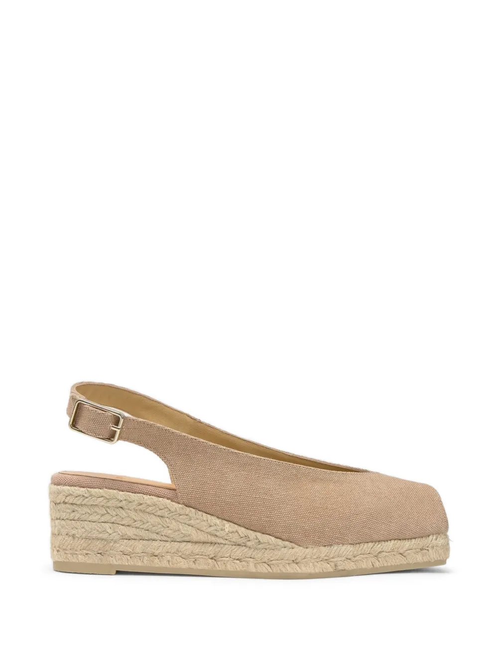 Castañer Dosalia buckle-fastening peep-toe espadrilles Beige