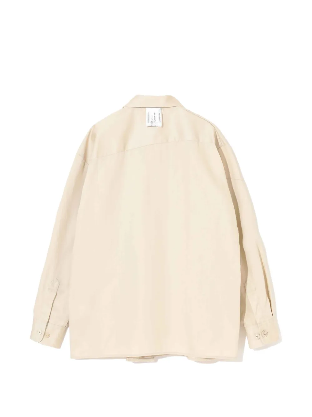 Undercover x Dickies button-up overhemd met logopatch Beige