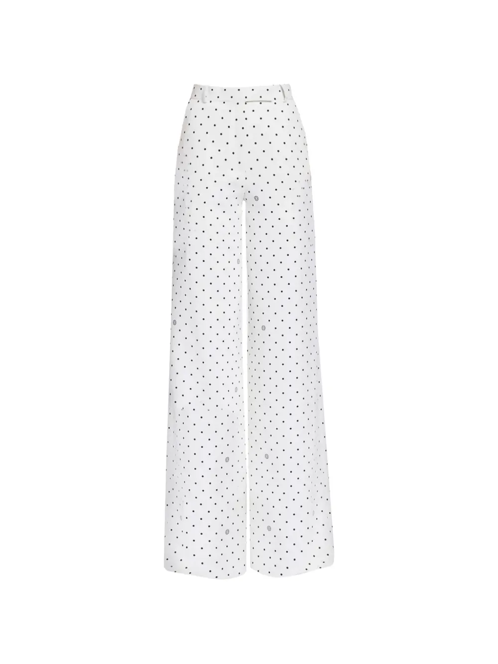 Elie Saab Cady polka-dot palazzo pants - Weiß