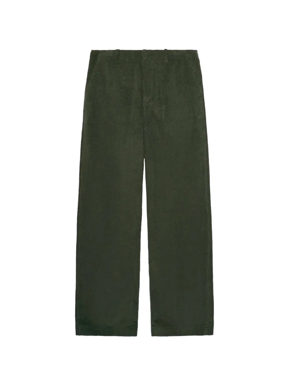 The Elder Statesman waffle corduroy carpenter trousers - Grau