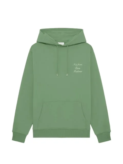 Drôle De Monsieur hoodie Calligraphy