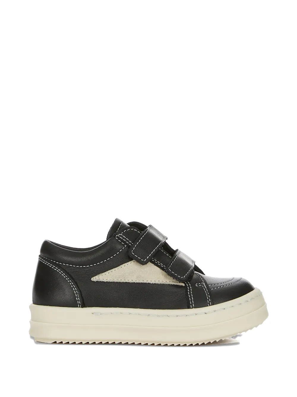 Rick Owens Kids leather sneakers - Nero