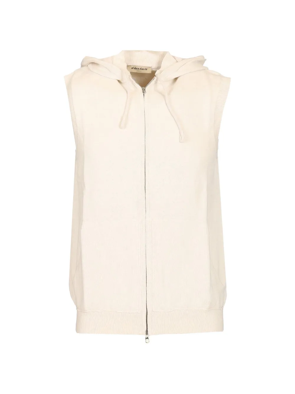 Al Duca D’Aosta 1902 sleeveless zip-up hoodie