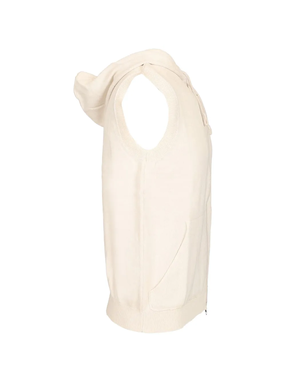 Al Duca D Aosta 1902 Mouwloze hoodie Beige