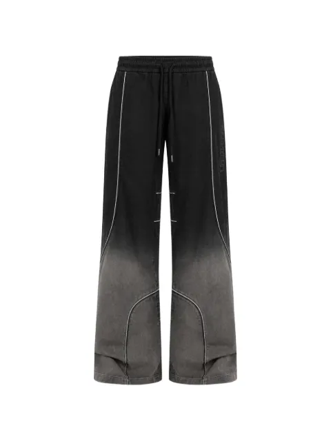 Off-White gradient-effect wide-leg trousers