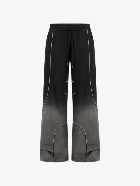 Off-White gradient-effect wide-leg trousers