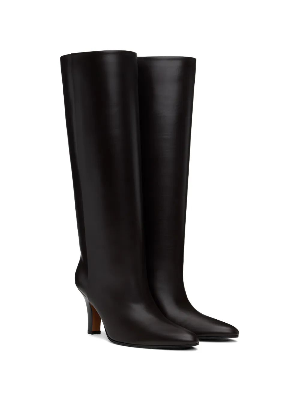 The Row pointed-toe knee-high boots Bruin