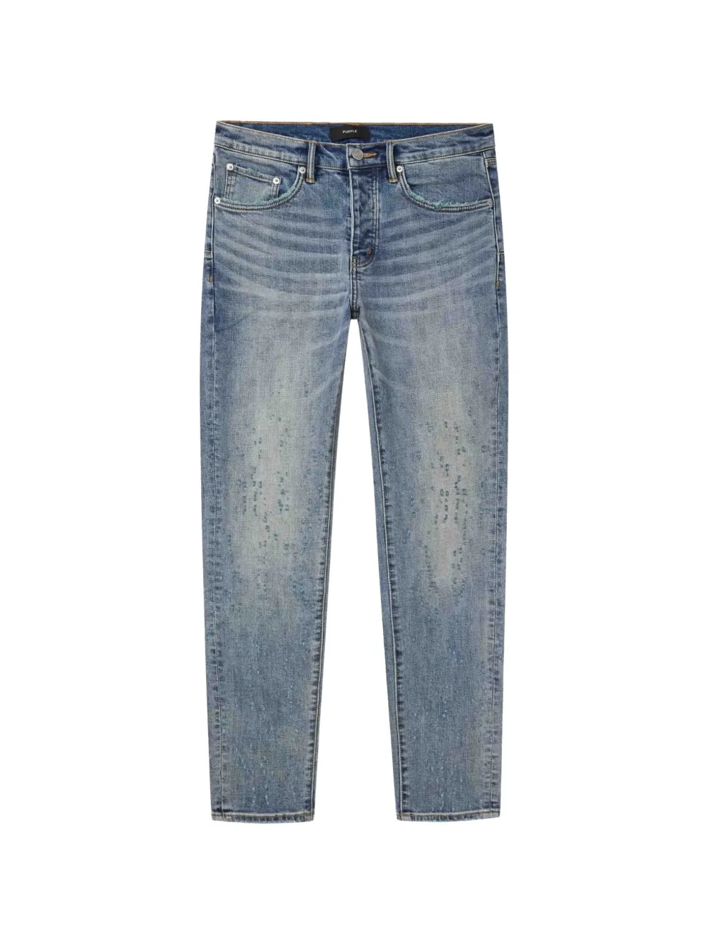 Purple Brand P001 Weft Buckshot Jeans - Blau