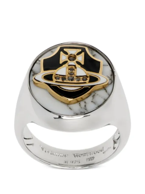 Vivienne Westwood Camino Orb-plaque ring