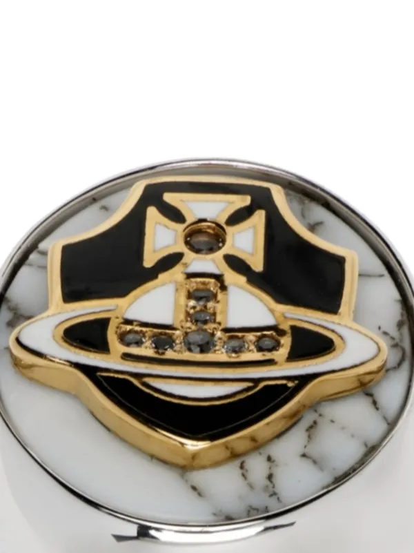 Vivienne Westwood Camino Orb リング | シルバートーン | FARFETCH JP