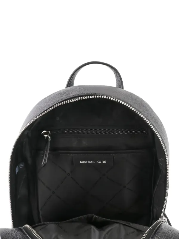Michael Kors Adina Medium Logo Backpack in Black - One Size
