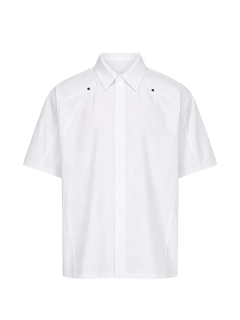 Off-White short-sleeved panelled shirt