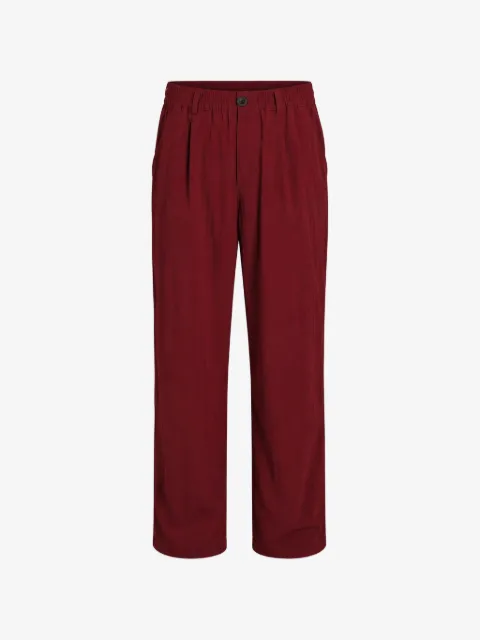 Paura Gerard pleated elasticated-waist trousers
