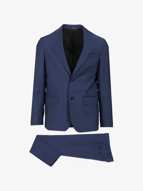 Al Duca D’Aosta 1902 notch-lapel wool suit