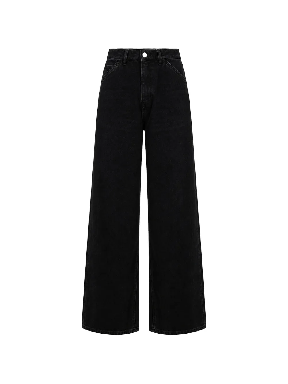 ICON DENIM Bess wide-leg jeans - Nero