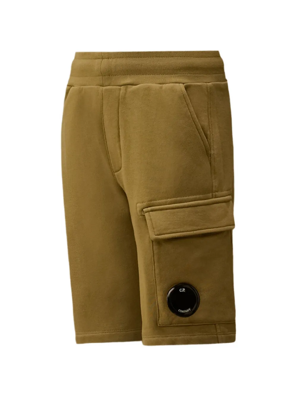 C.P. Company Kids Katoenen shorts Groen