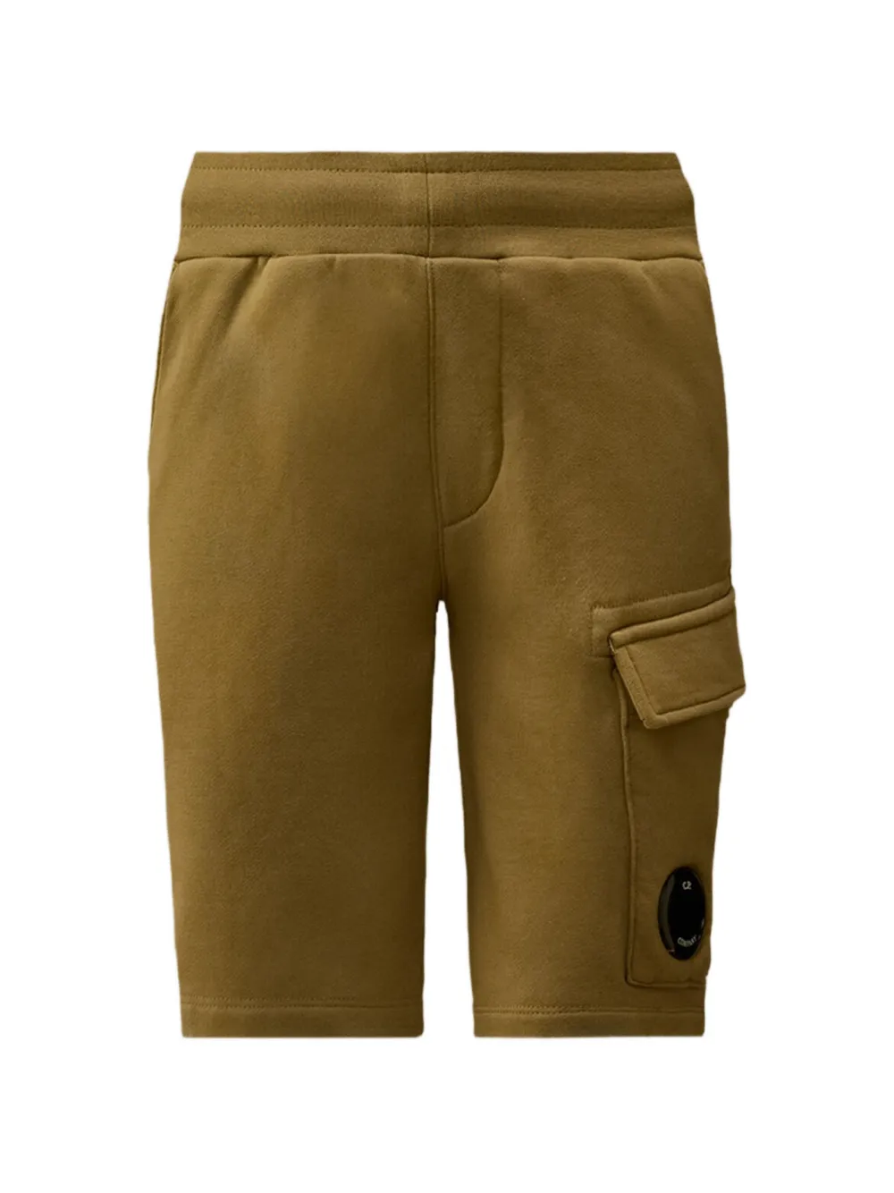 C.P. Company Kids cotton shorts - Verde