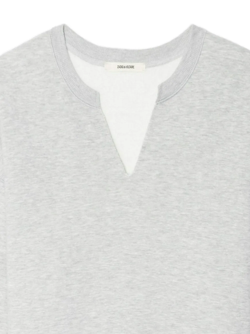 Zadig&Voltaire Olive sweater met V-hals Grijs