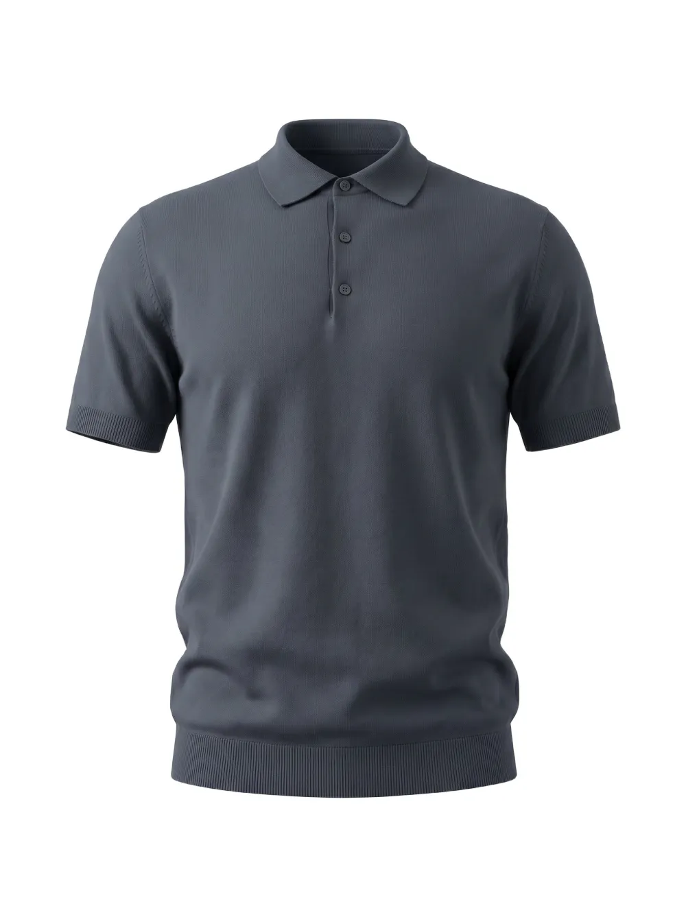 Filippo De Laurentiis short-sleeve knitted polo shirt - Blu