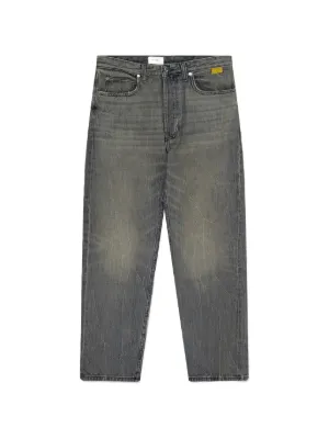 EVISU Daicock ダメージ ジーンズ | ブラウン | FARFETCH JP