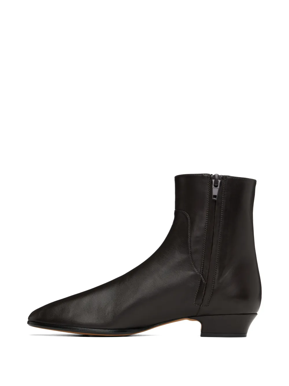 The Row zip-fastening ankle boots Bruin