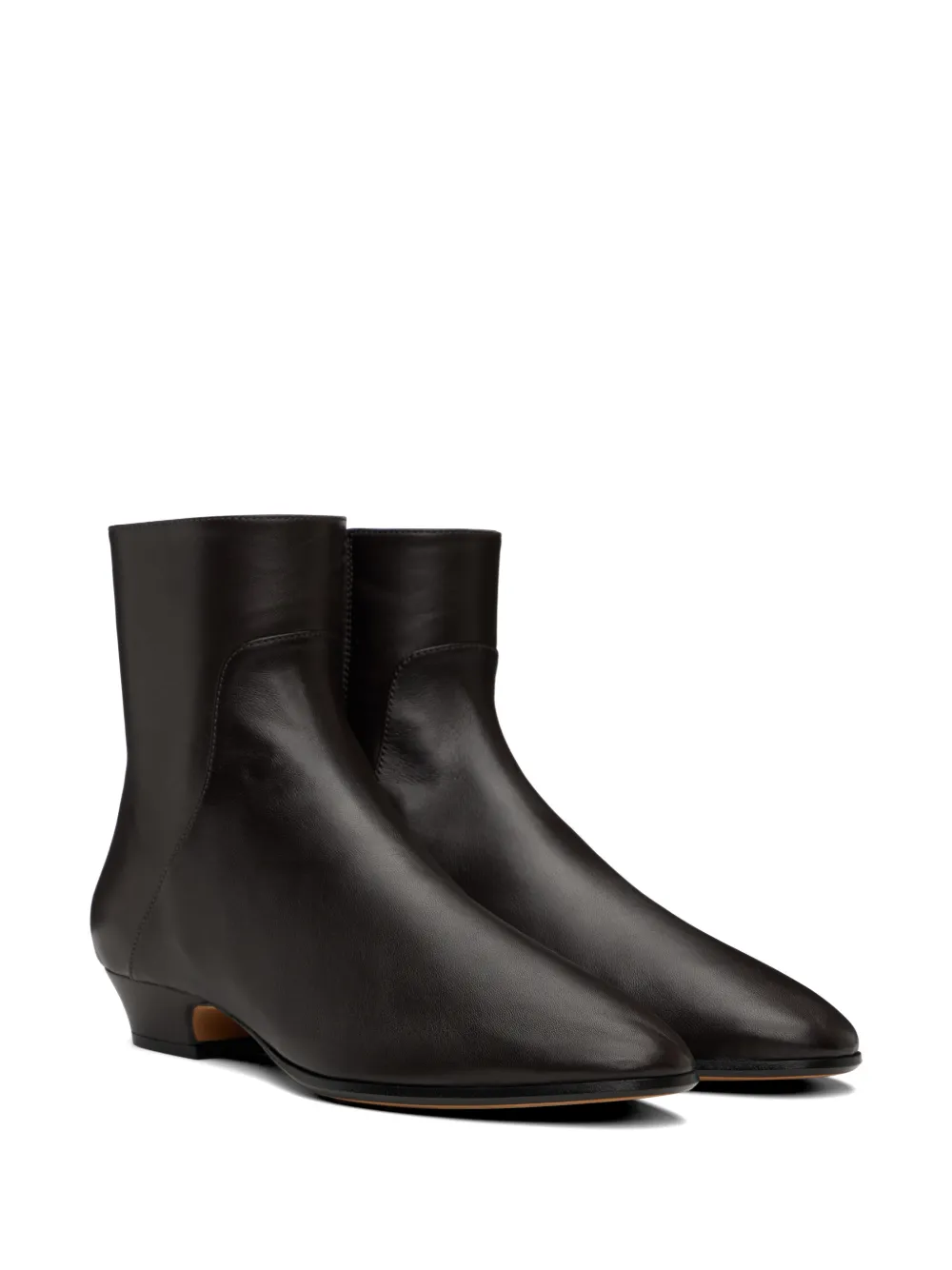 The Row zip-fastening ankle boots Bruin