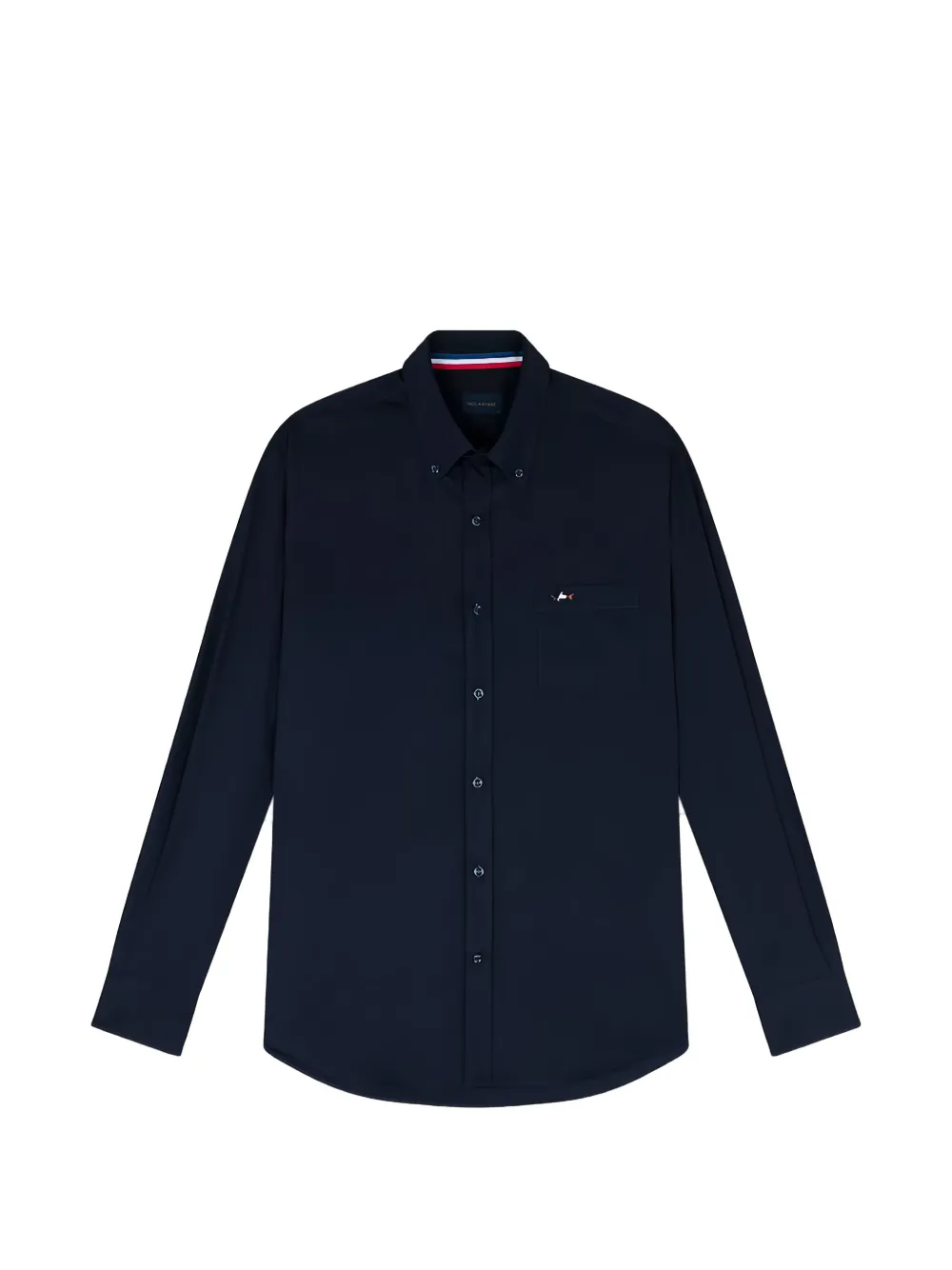 Paul & Shark logo-patch button-down shirt - Blu
