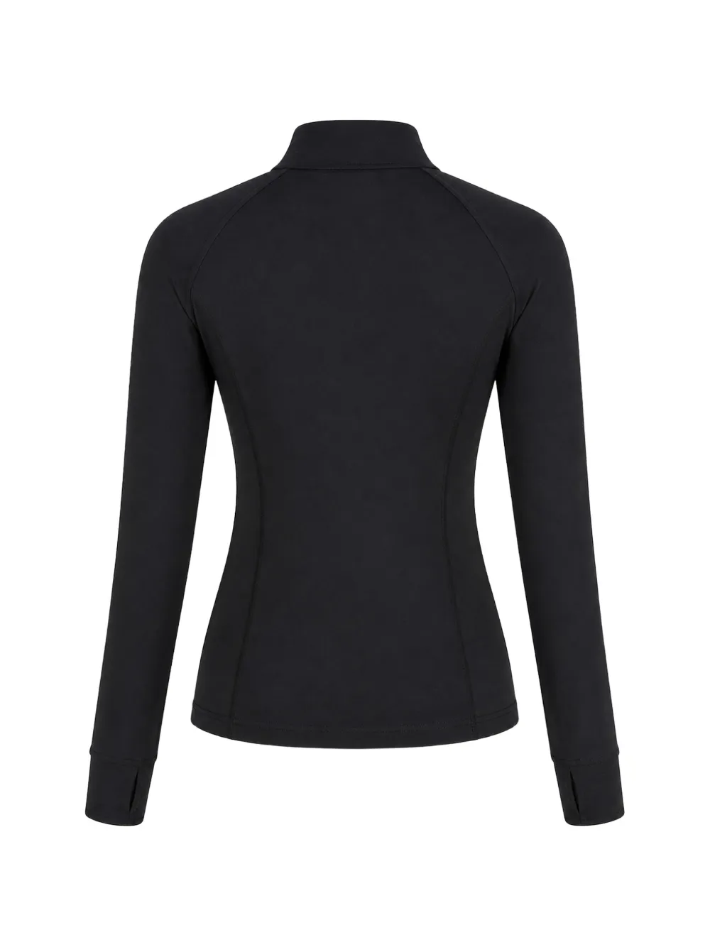 GUESS USA Sweater met ritssluiting en hoge hals Zwart