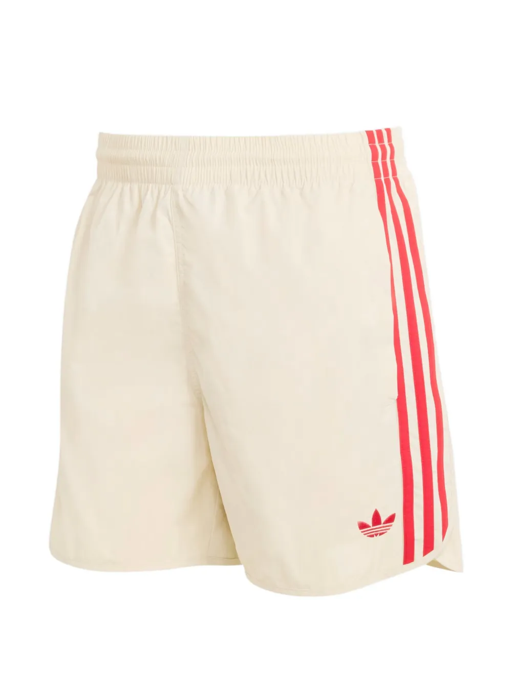 adidas three-stripe logo-detail shorts - Toni neutri