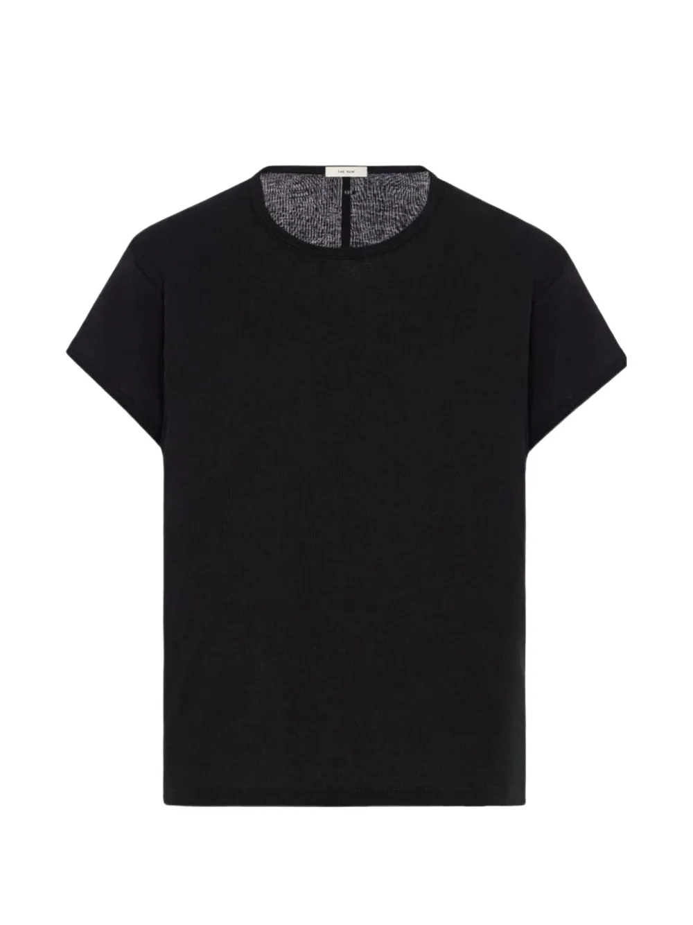 The Row fine-knit T-shirt - Schwarz