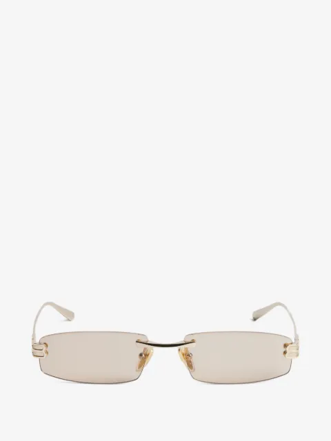 Balenciaga lunettes de soleil Gossip S à monture rectangulaire