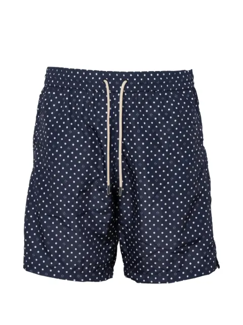 Jacob Cohën polka-dot drawstring swim shorts
